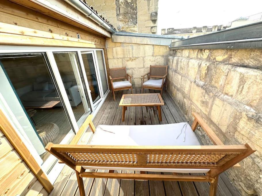 Apartamento 5- Hypercentre - 4Pers - Clim - Terrasse - Netflix Libourne Exterior foto